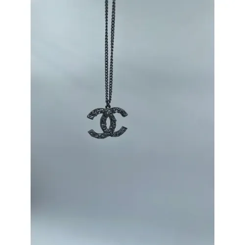 Gebrauchte Silberne Chanel Halskette - Chanel Vintage - Modalova
