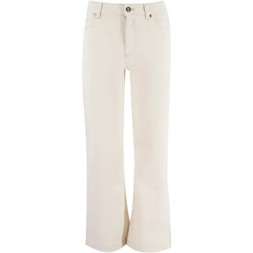 Wide Leg High Waist Trousers , female, Sizes: M, L, S, 2XS, XS - Antonelli Firenze - Modalova