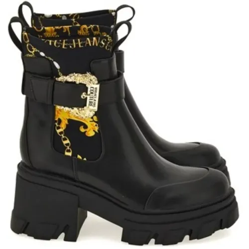 Stiefel , Damen, Größe: 36 EU - Versace Jeans Couture - Modalova