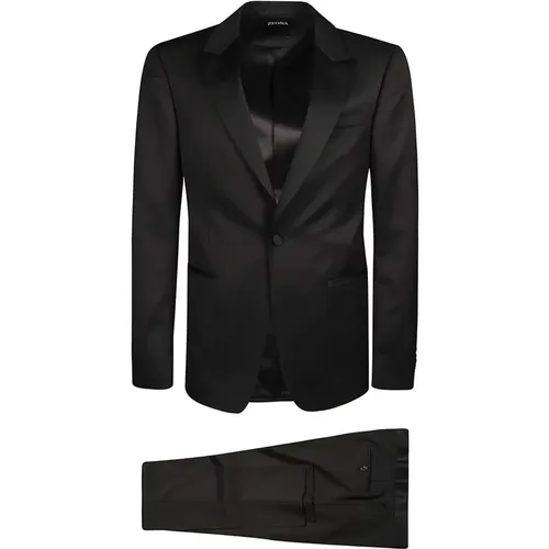 Nero Suit - Stylish and Elegant , male, Sizes: M, XL - Z Zegna - Modalova