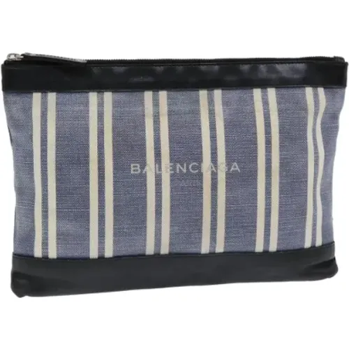 Pre-owned Leather clutches , female, Sizes: ONE SIZE - Balenciaga Vintage - Modalova