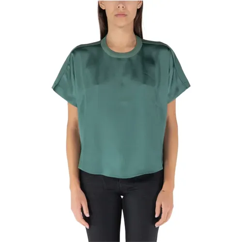 Stylisches Viskose T-Shirt für Frauen , Damen, Größe: M - Simkhai - Modalova