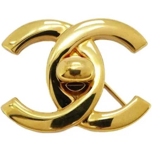 Pre-owned Metal chanel-jewelry , female, Sizes: ONE SIZE - Chanel Vintage - Modalova