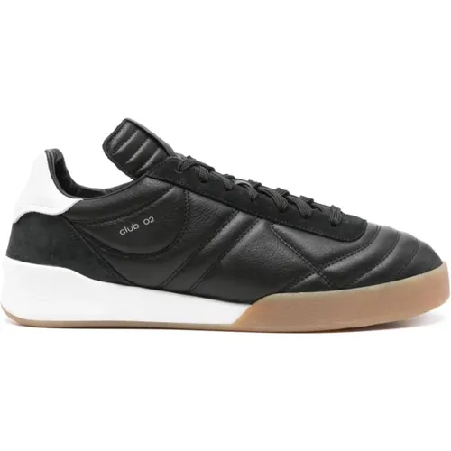 Schwarze Matelassé Sneakers , Herren, Größe: 40 EU - Courrèges - Modalova