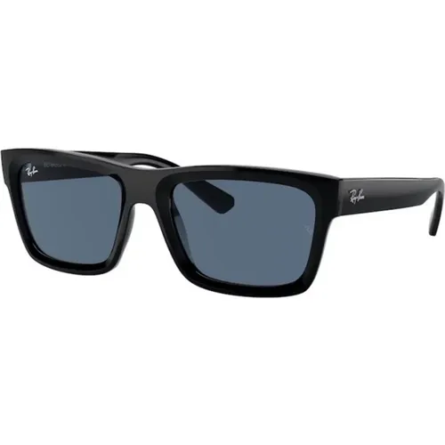 Stilvolle Sonnenbrille Blaue Dunkle Gläser , unisex, Größe: 54 MM - Ray-Ban - Modalova