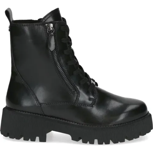 Schwarze Lässige Ankle Boots für Frauen , Damen, Größe: 38 EU - Caprice - Modalova