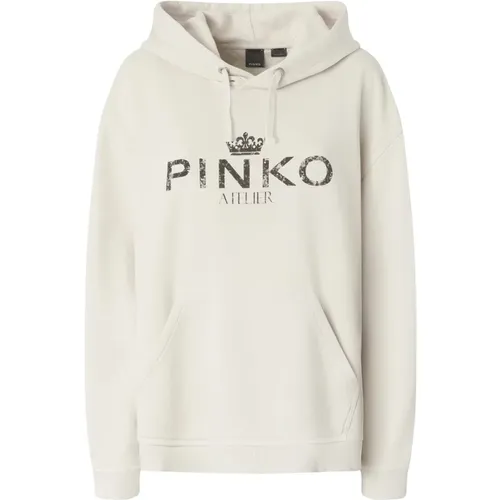 Bassani Pullover , Damen, Größe: S - pinko - Modalova