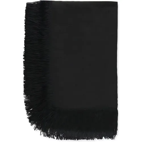 Woman Scarf with Fringes , female, Sizes: ONE SIZE - Faliero Sarti - Modalova