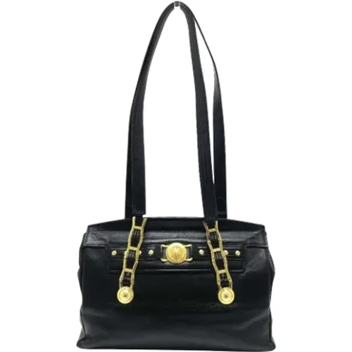 Pre-owned Leder schultertasche - Versace Pre-owned - Modalova