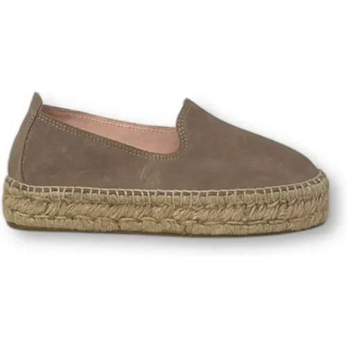 Flache Espadrilles , Damen, Größe: 41 EU - Manebí - Modalova