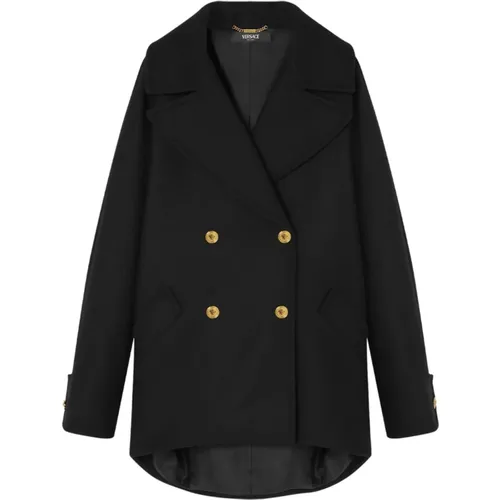 Jackets & Coats Aw24 , female, Sizes: 2XS, XS - Versace - Modalova