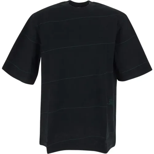 Baumwoll T-Shirt im Stil - Burberry - Modalova