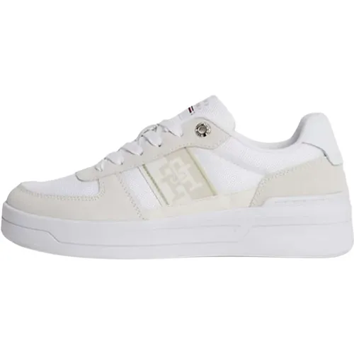 Basket sneakers , female, Sizes: 8 UK - Tommy Hilfiger - Modalova