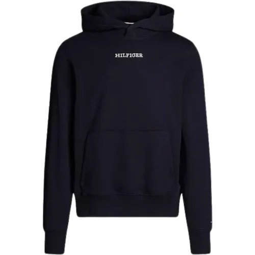 Herren Monotype Stitching Hoody , Herren, Größe: 2XL - Tommy Hilfiger - Modalova