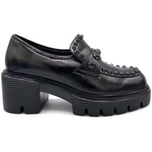 Studded Leather Closed Shoe , female, Sizes: 7 UK, 3 UK, 4 UK - Jeannot - Modalova