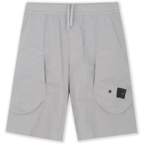 Cotton Pocket Shorts - Shadow Project , male, Sizes: S - Stone Island - Modalova