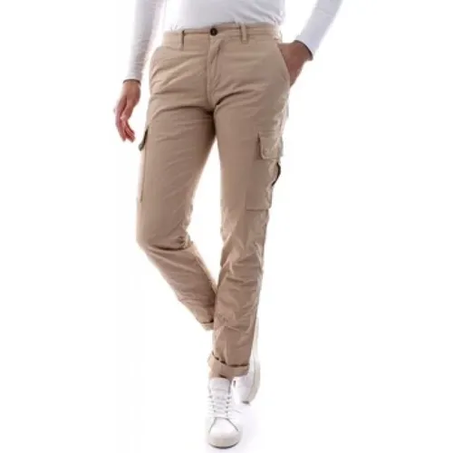 Straight Trousers , male, Sizes: XL - 40Weft - Modalova