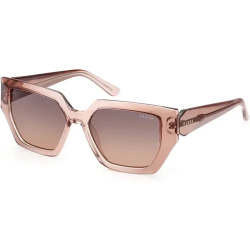 Cat-Eye-Sonnenbrille mit UV-Schutz , Damen, Größe: 53 MM - Guess - Modalova