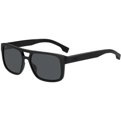 Sonnenbrille 1648/S 807 Schwarz Grau - Boss - Modalova