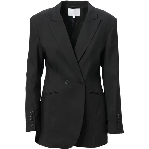 Tailored Jupiter Jacket with Shoulder Detail and Button Front , female, Sizes: XS - Lala Berlin - Modalova