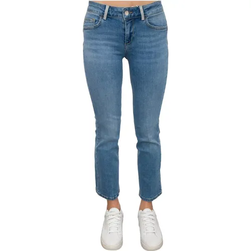 Denim Regular Fit Jeans , female, Sizes: W27, W31, W32, W28, W25, W30, W26, W29 - Liu Jo - Modalova