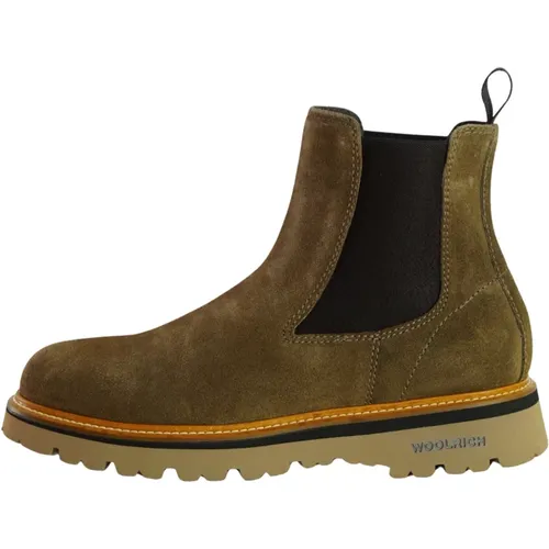 Chelsea Wildleder Stiefeletten - Woolrich - Modalova