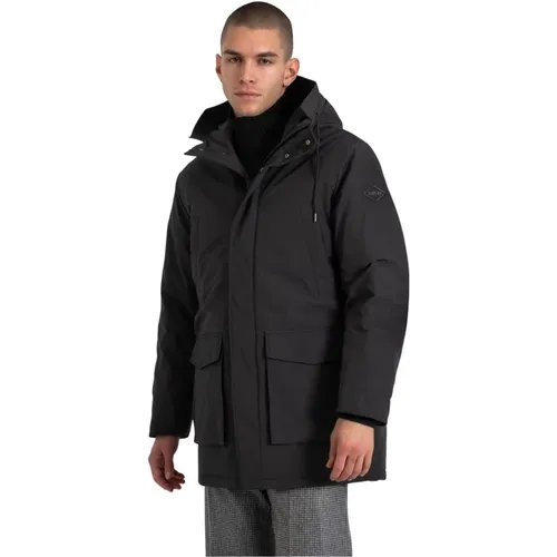 Stilvolle Jacke aus Polyester und Baumwolle , Herren, Größe: L - Replay - Modalova