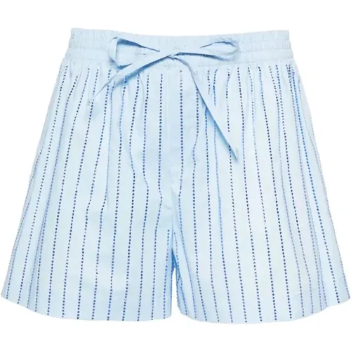 Hellblaue Sommer Shorts , Damen, Größe: XS - Giuseppe Di Morabito - Modalova