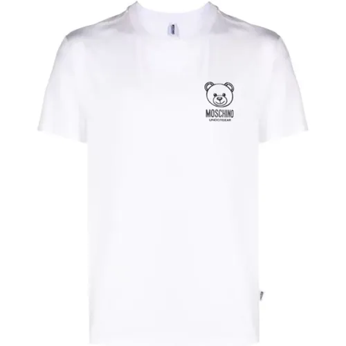 Teddy Bear T-shirt , male, Sizes: 2XL, XL, M, L - Moschino - Modalova