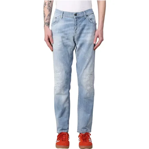 Mius Slim-fit Jeans , male, Sizes: W31 - Dondup - Modalova