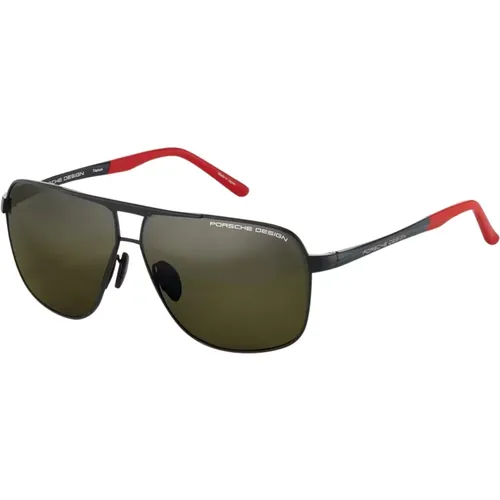 Polarisierte Grüne Gläser Sonnenbrille - Porsche Design - Modalova