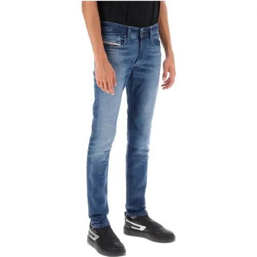 Vintage Dunkle Waschung Skinny Fit Jeans , Herren, Größe: W31 L30 - Diesel - Modalova