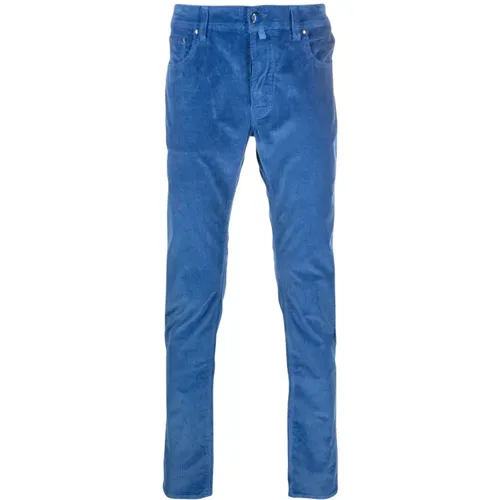 Bard Corduroy Pants, Slim-fit Jeans , male, Sizes: W32 - Jacob Cohën - Modalova