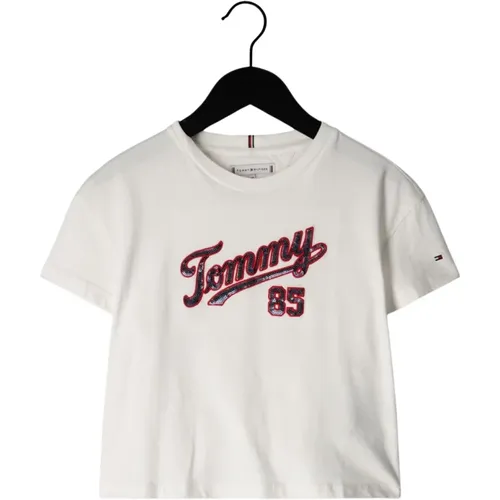 Sequins Tee Mädchen Tops T-shirts - Tommy Hilfiger - Modalova