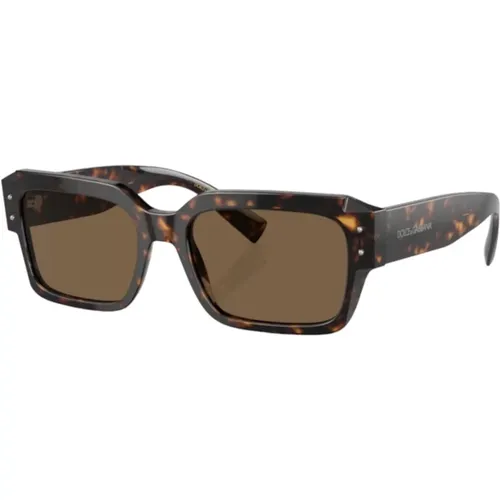 Square Sunglasses for Men , male, Sizes: 56 MM - Dolce & Gabbana - Modalova