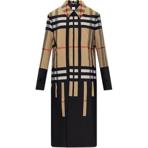 Simple Buttoned Coat , male, Sizes: S - Burberry - Modalova