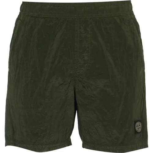 Stylish Shorts , male, Sizes: XL - Stone Island - Modalova