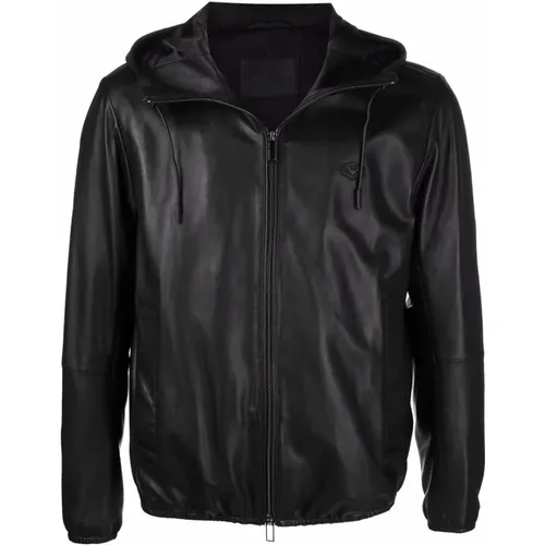 Jackets , male, Sizes: L, XL, 3XL, M - Emporio Armani - Modalova