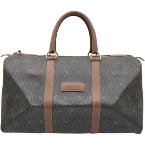 Pre-owned Canvas travel-bags , female, Sizes: ONE SIZE - Dior Vintage - Modalova
