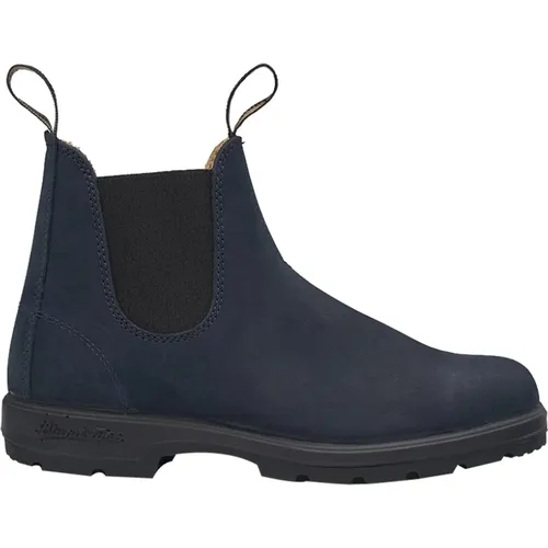 Blaue Bikers Chelsea Stiefel - Blundstone - Modalova