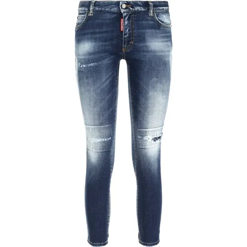 Klassische Denim 5-Pocket Jeans , Damen, Größe: 2XS - Dsquared2 - Modalova