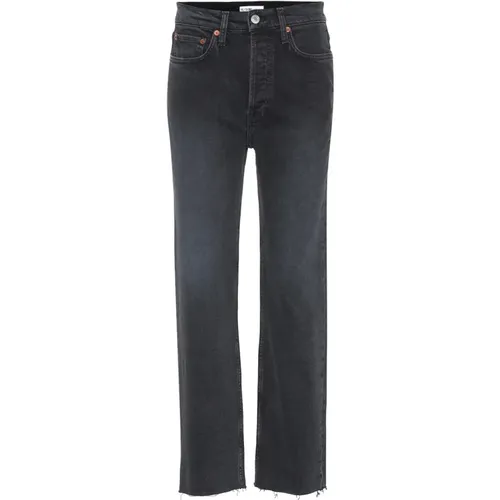 Hochhoch -Komfort Stretch Jeans , Damen, Größe: W23 - Re/Done - Modalova