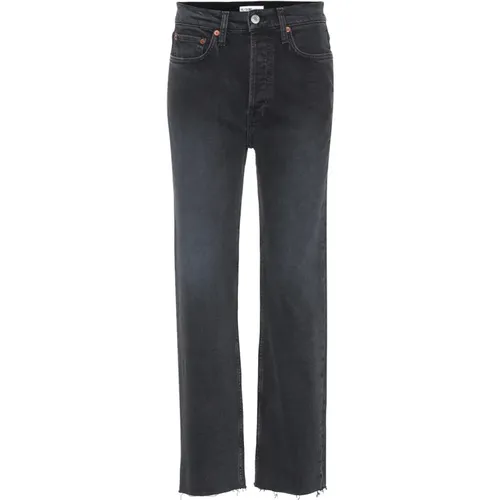 Hochhoch -Komfort Stretch Jeans , Damen, Größe: W24 - Re/Done - Modalova