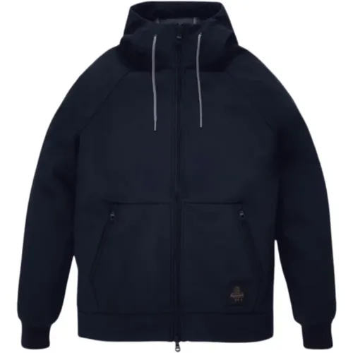 Blaue Speed Jacke mit Frontlogo , Herren, Größe: L - RefrigiWear - Modalova