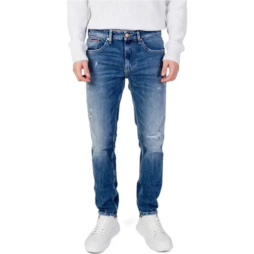 Austin Slim Tapered Jeans , Herren, Größe: W34 L32 - Tommy Jeans - Modalova