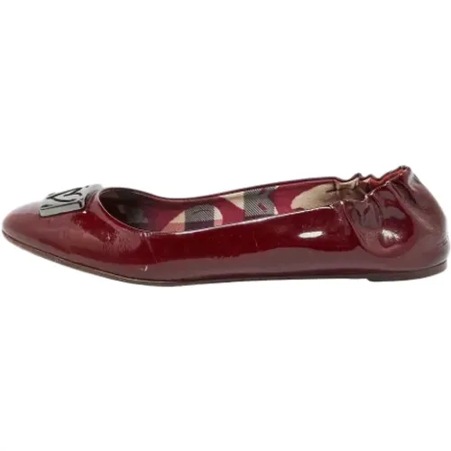 Pre-owned Leder flats - Burberry Vintage - Modalova