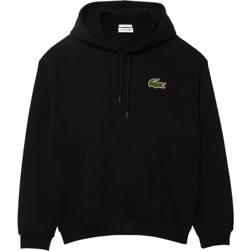 Schwarze Pullover Kollektion , Herren, Größe: M - Lacoste - Modalova