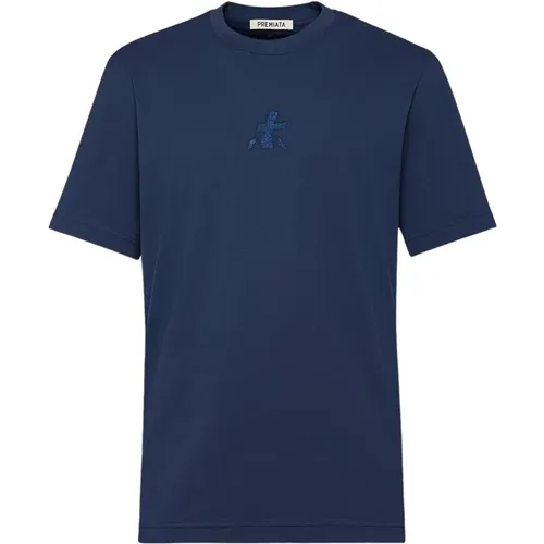 Kurzarmiges Baumwoll-T-Shirt mit Logo,Kurzarm Baumwoll T-Shirt mit Logo - Premiata - Modalova