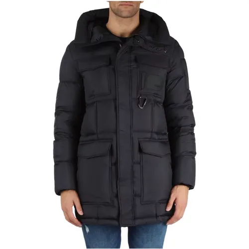 Quilted Hooded Jacket Gary , male, Sizes: S - Museum - Modalova