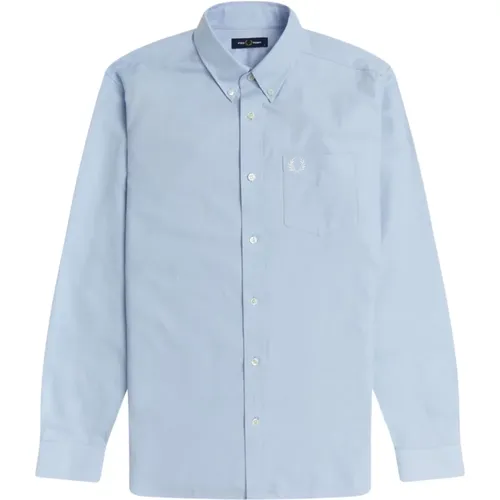 Classic Oxford Shirt with Button-Down Collar , male, Sizes: XL - Fred Perry - Modalova